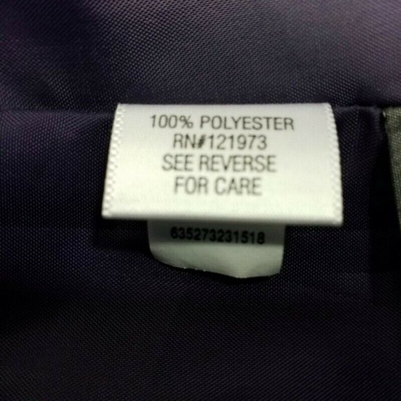 Simply Vera Vera Wang Purple Half Sleeve Button Front Dressy Jacket Womens Small - Picture 10 of 12